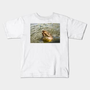 Amiling Alligator Kids T-Shirt